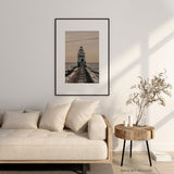 TaylorFam Lighthouse Wall Art w/ Plastic Frame