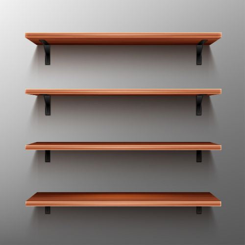 TaylorFam 4-Piece Wall Shelf